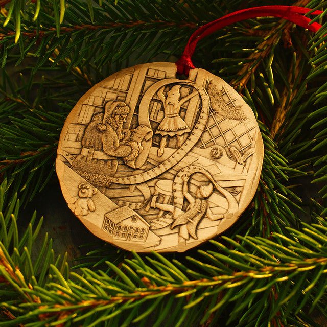 2025 Annual Ornament - Checking it Twice (Bronze) - Image 2
