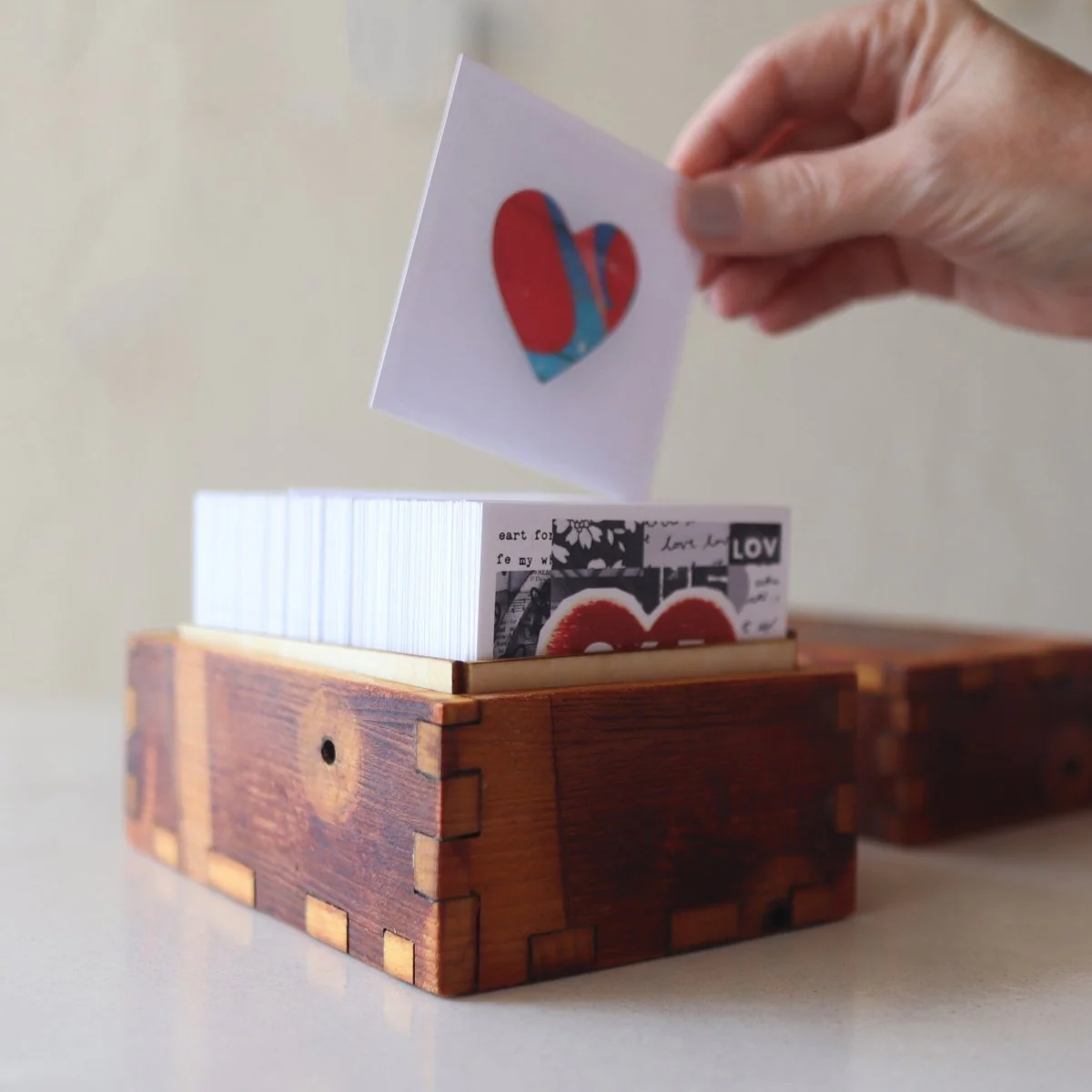 365 Wooden Card Boxes - Image 3