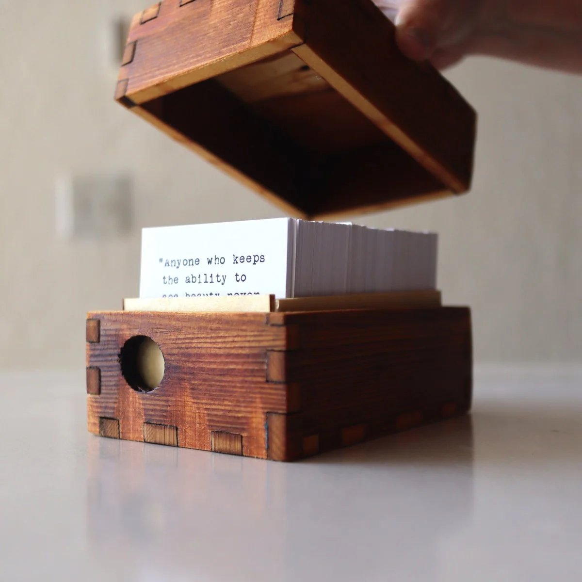 365 Wooden Card Boxes - Image 8