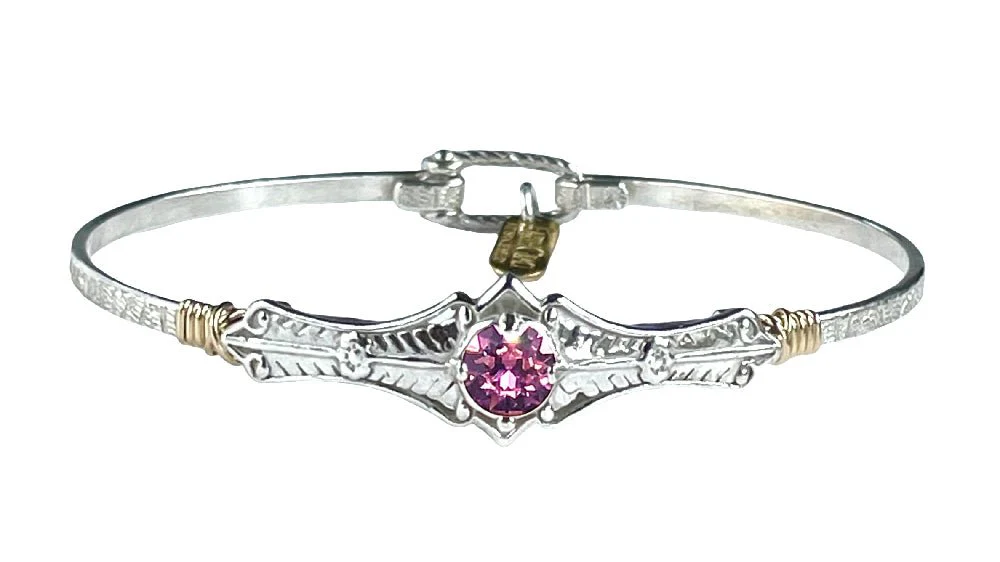 Anna Lyn Silver and Crystal Bracelet - Image 12