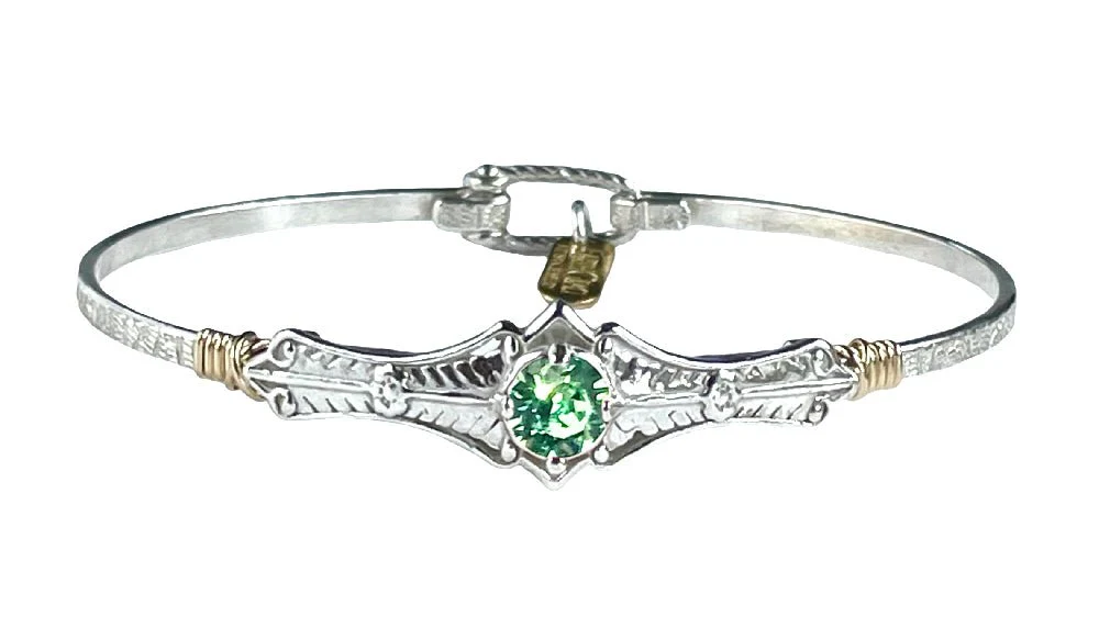 Anna Lyn Silver and Crystal Bracelet - Image 14