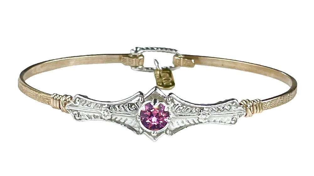 Anna Lyn Silver and Crystal Bracelet - Image 25