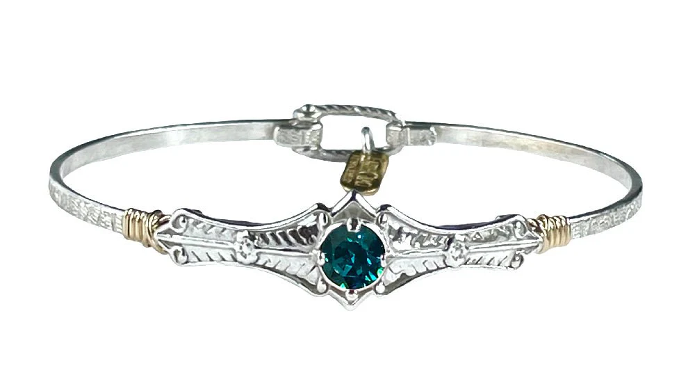 Anna Lyn Silver and Crystal Bracelet - Image 8