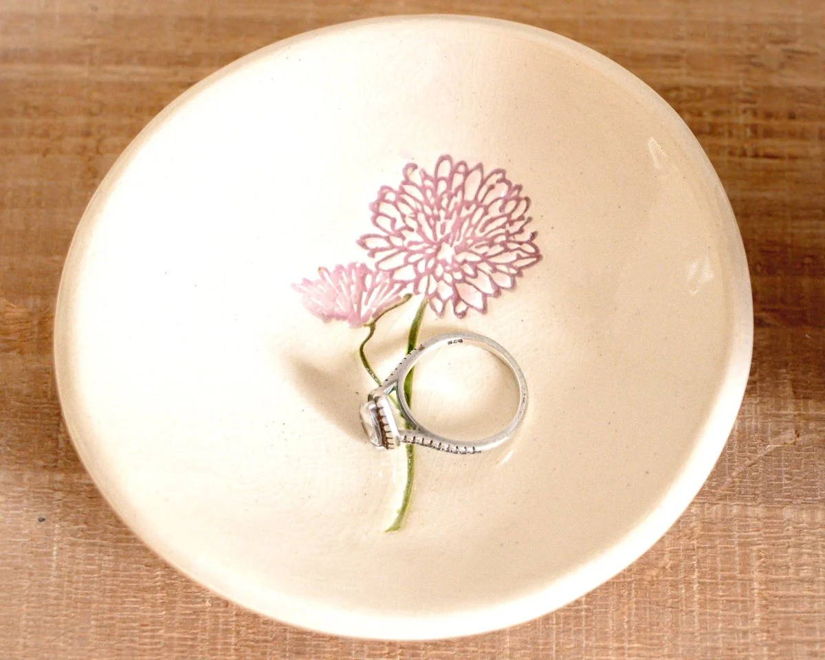 Birth Month Jewelry Dish – Personalized Ring Dish - Image 7