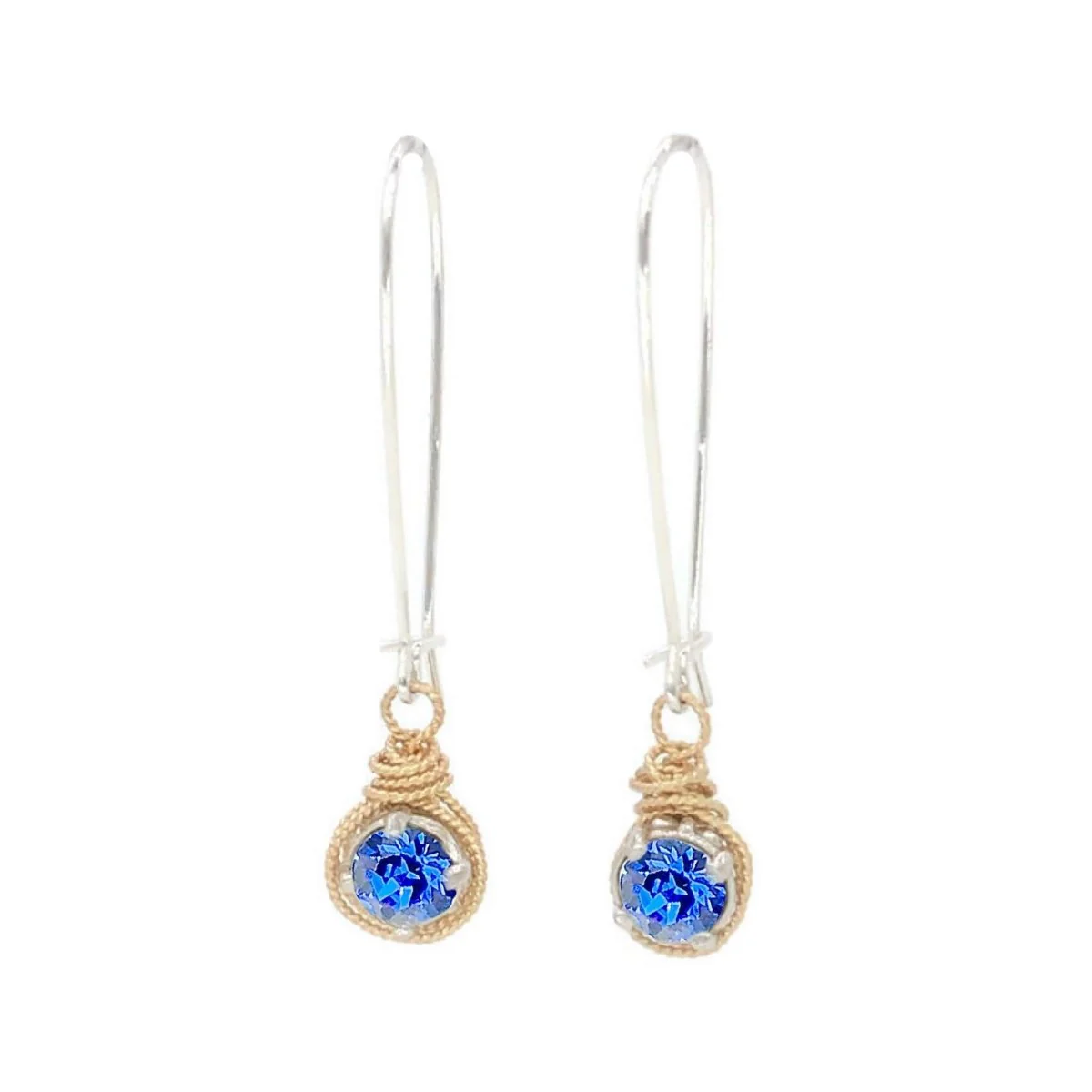 Birthstone Color Crystal Earrings - Image 12
