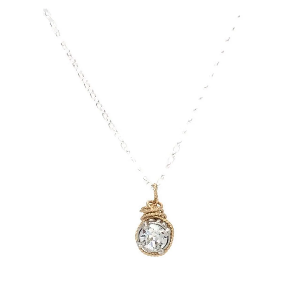 Birthstone Color European Crystal Necklace - Image 16