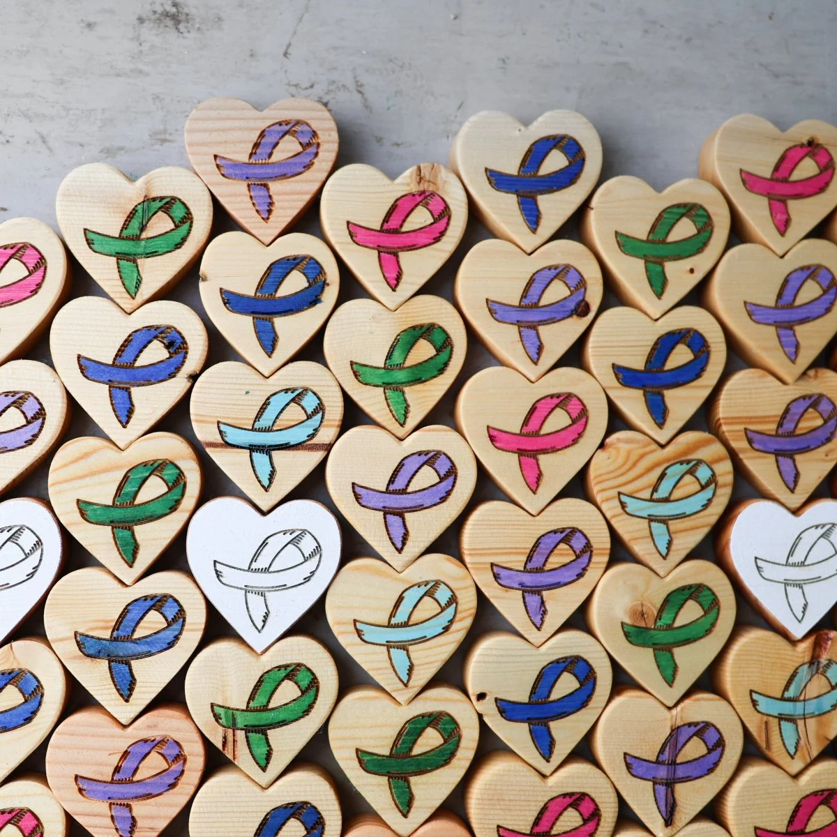 Cancer Awareness Hearts - Image 8