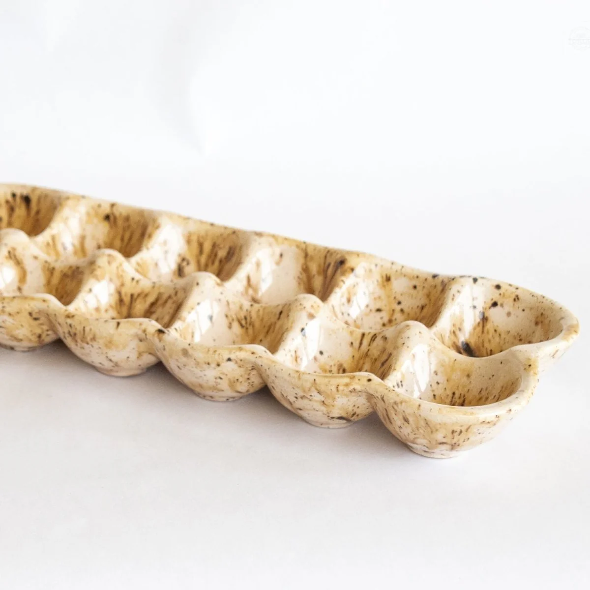 Ceramic Egg Carton: Premium Kitchen Counter Egg Storage - Image 3