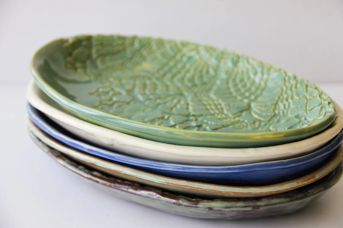 Ceramic Oval Platter - Image 4