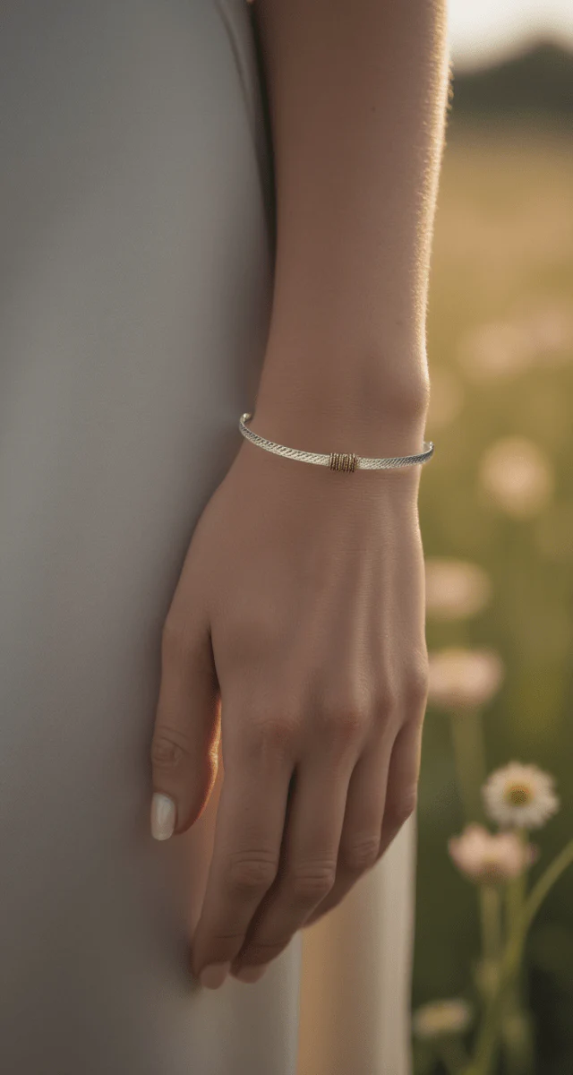 Elegance Bracelet - Sterling Silver - Image 6