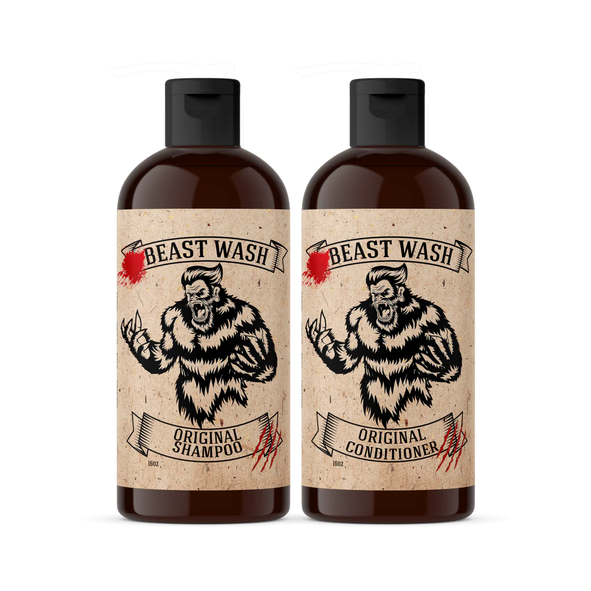 Organic Hair Cleaning Kit - Shampoo and Conditioner
