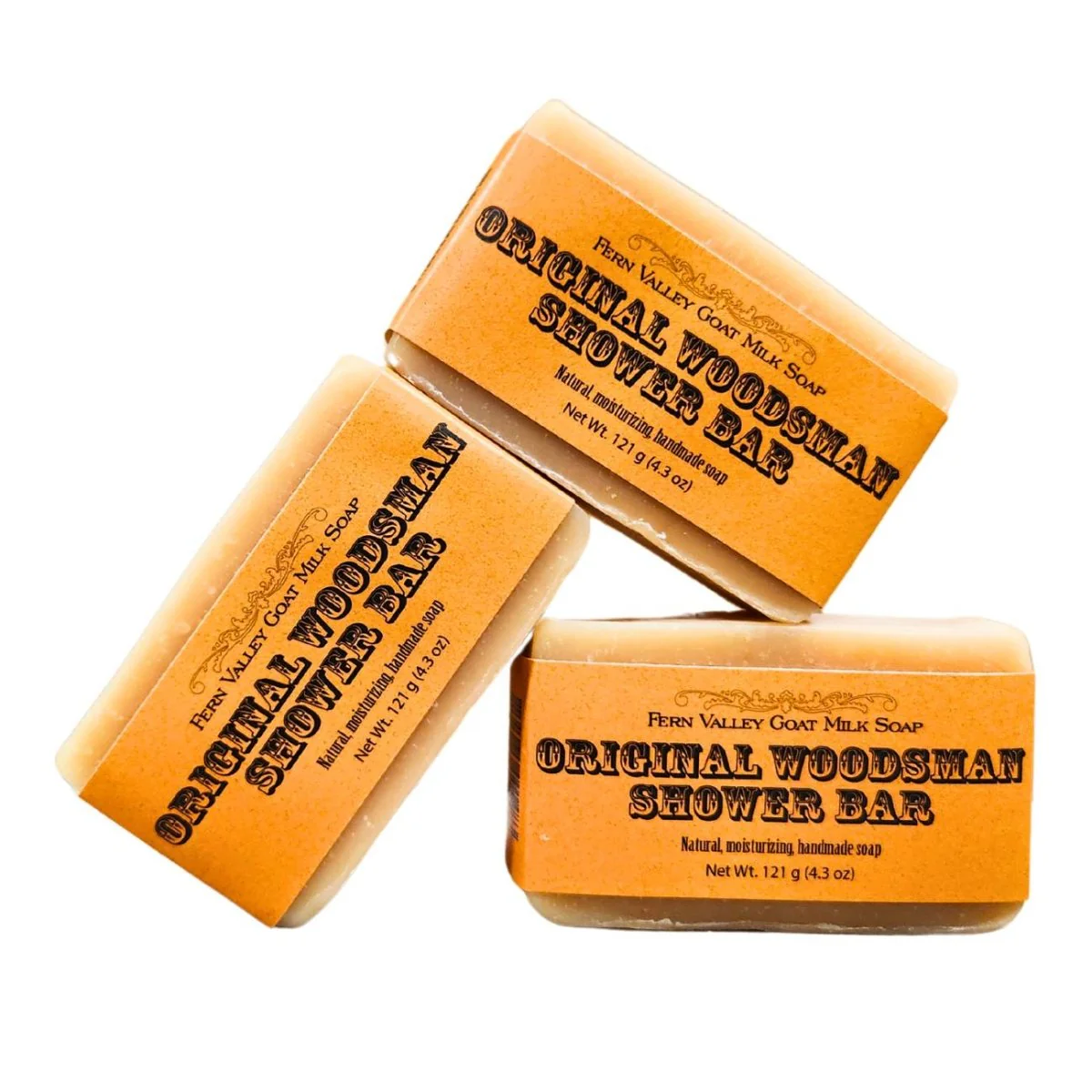 Masculine Goat Milk Shower Soap | Original Woodsman - Image 4