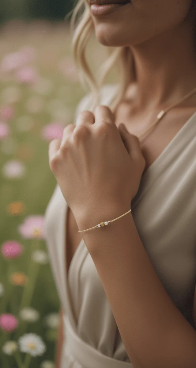 Harmony Bracelet - Sterling Silver or 14K Gold Filled - Image 5