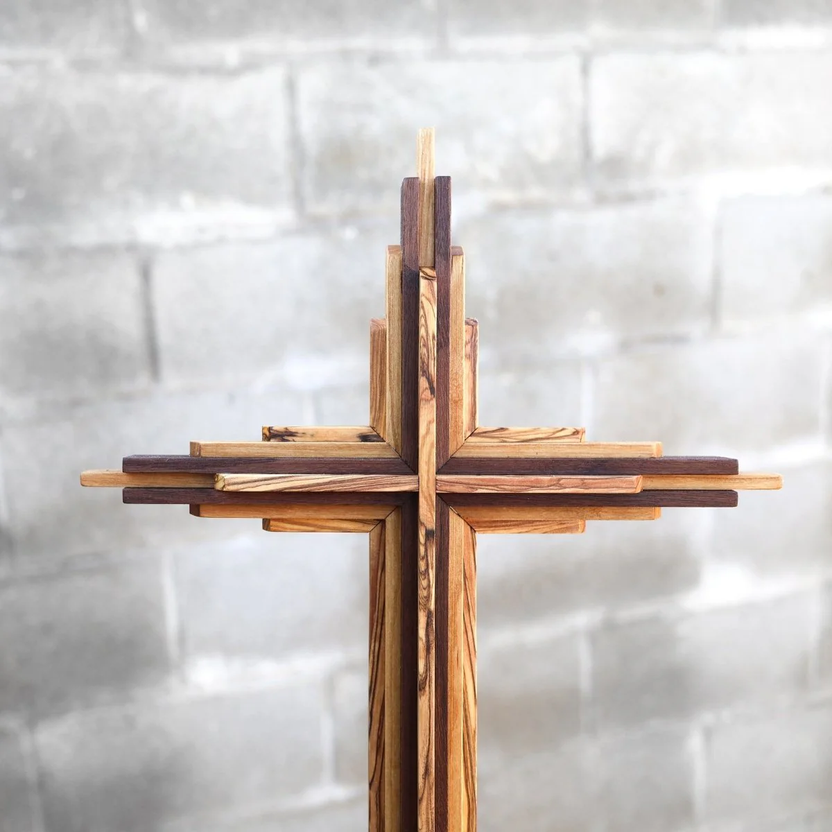 Holy Land Layered Wood Crosses - Image 7