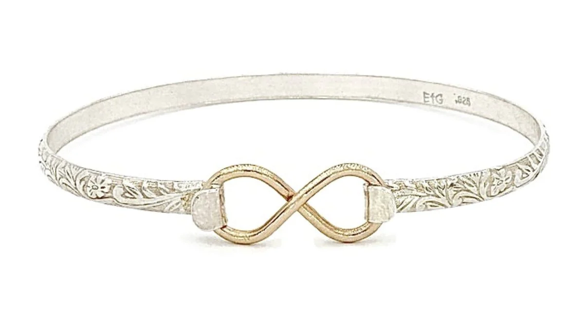 Infinity Sterling Silver Bracelet