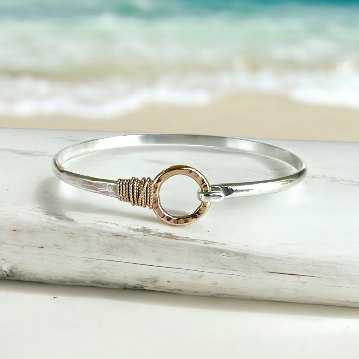 Karma Sterling Silver Bracelet - Image 4
