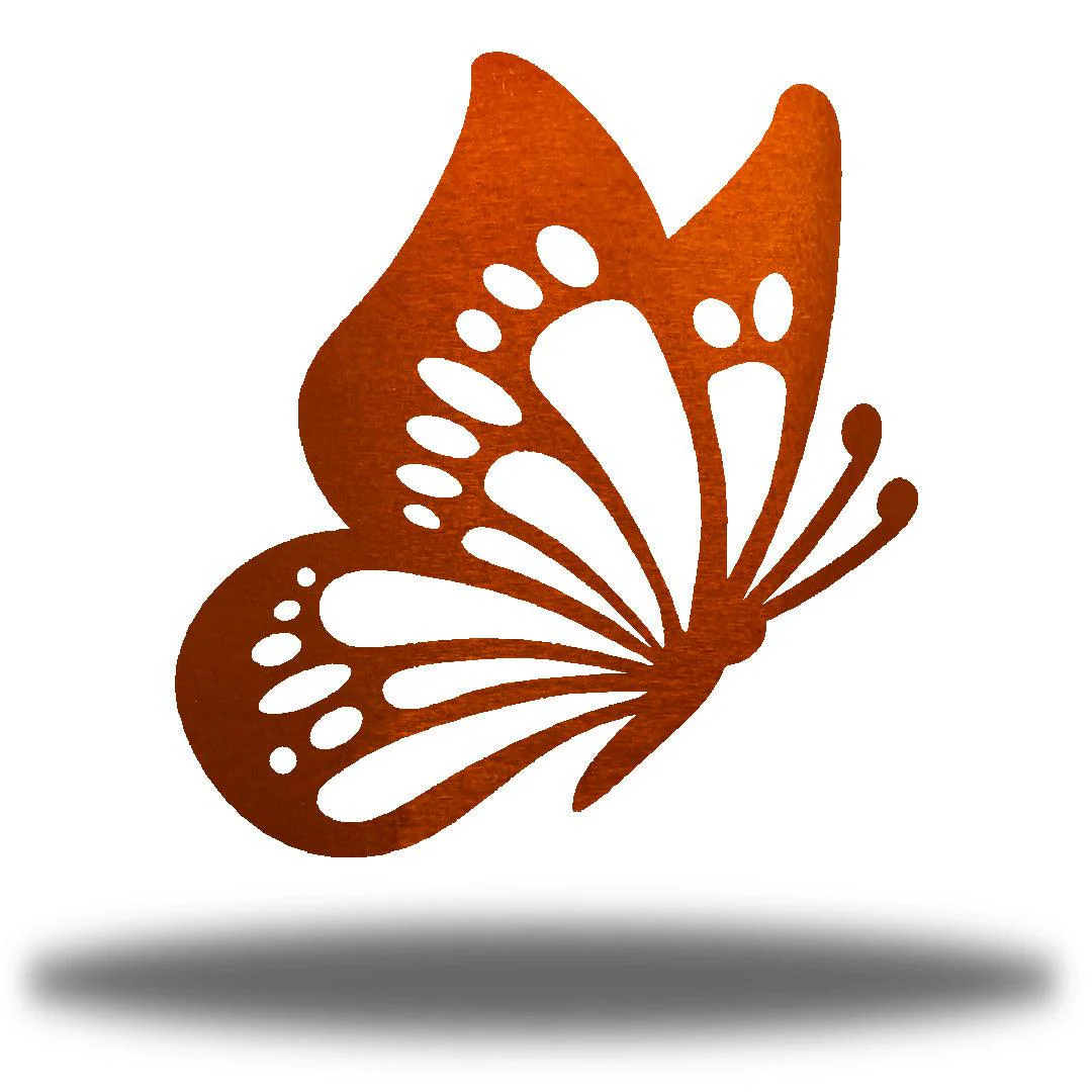 Monarch Butterfly Metal Wall Art Indoor Outdoor Steel Decor - Image 8