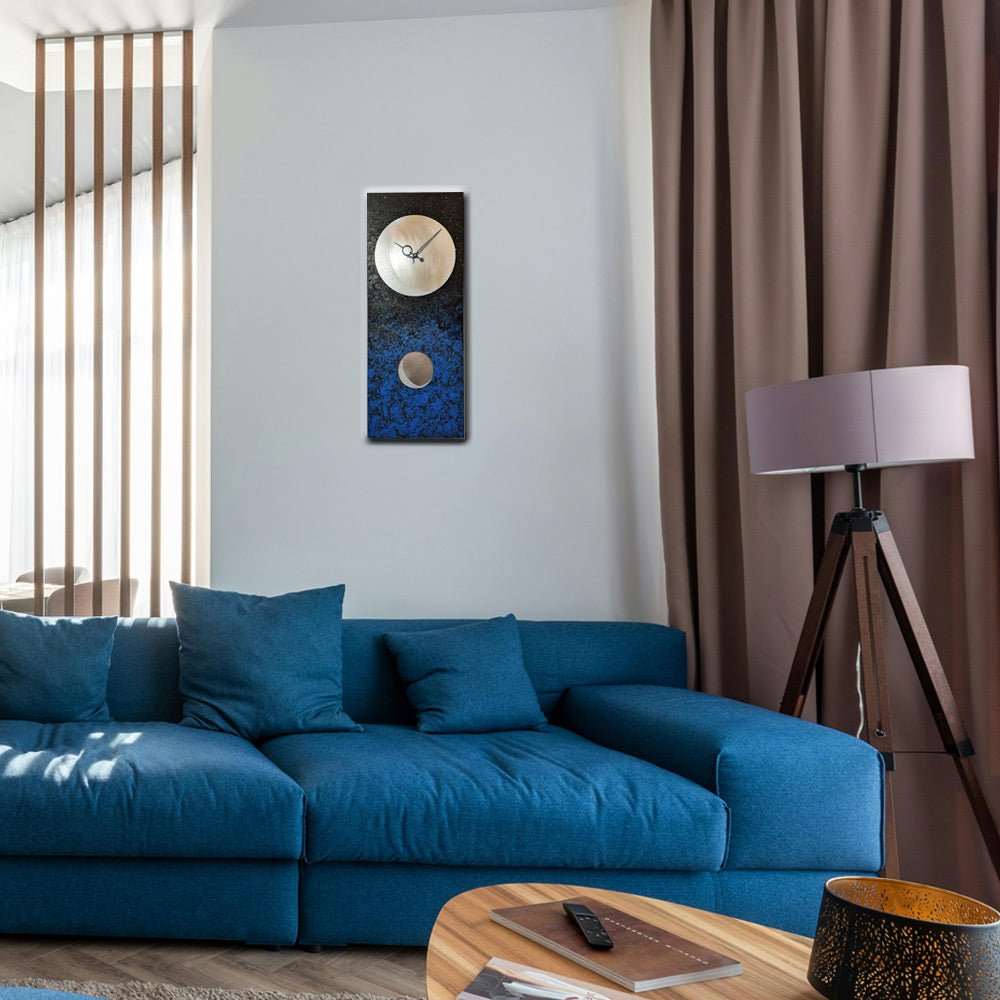 Moon at Night Pendulum Clock by Leonie Lacouette - Image 2