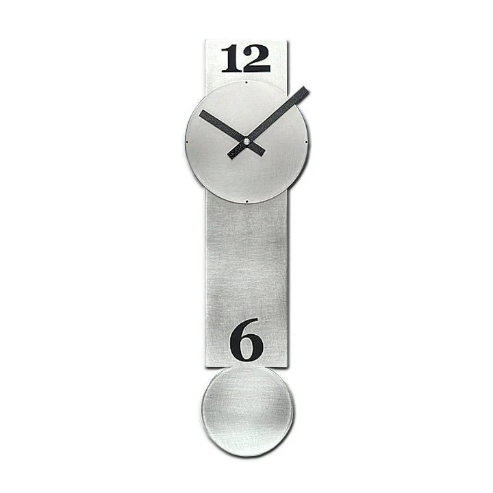Narrow Pendulum Clock by Leonie Lacouette - Image 3