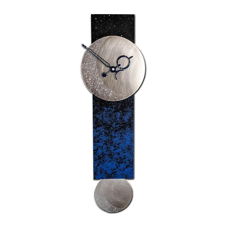 Narrow Pendulum Clock by Leonie Lacouette - Image 5