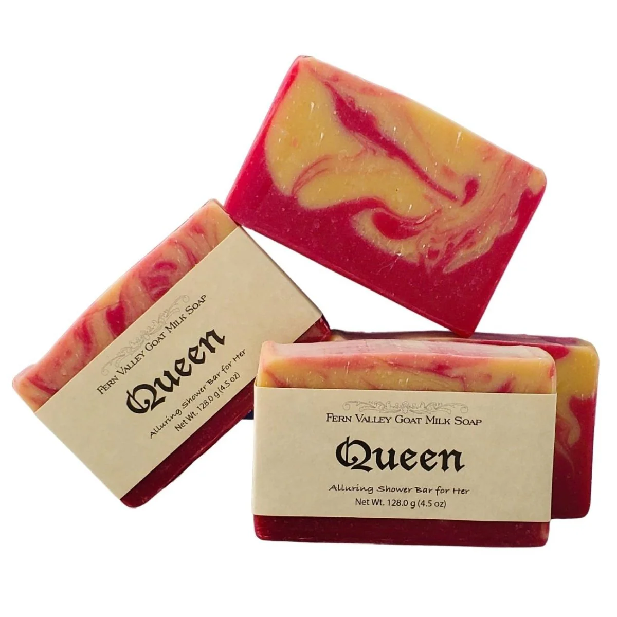 Queen Goat Milk Soap for Her | Alluring Floral Shower Bar - Image 4