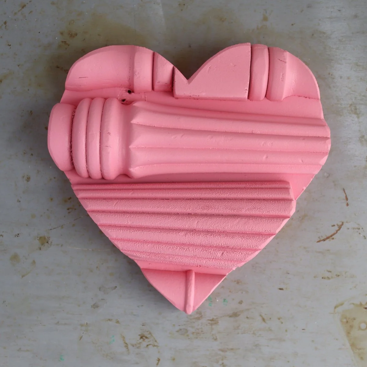 Reclaimed Piano Spindle Hearts - Image 10