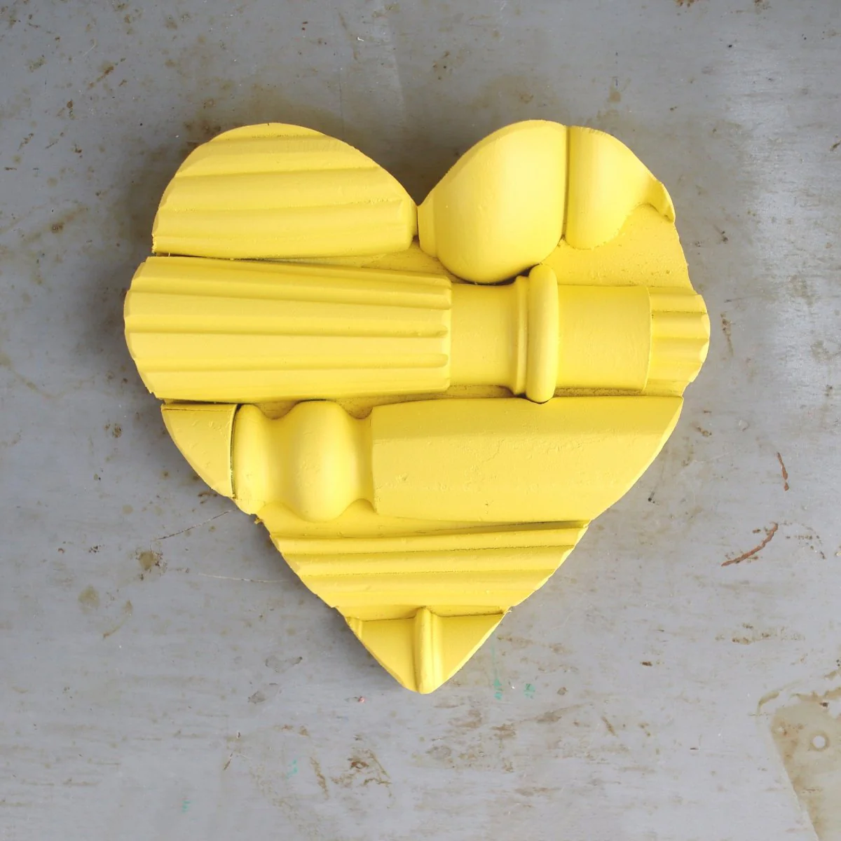 Reclaimed Piano Spindle Hearts - Image 11