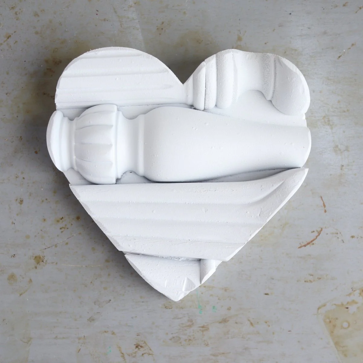 Reclaimed Piano Spindle Hearts - Image 14