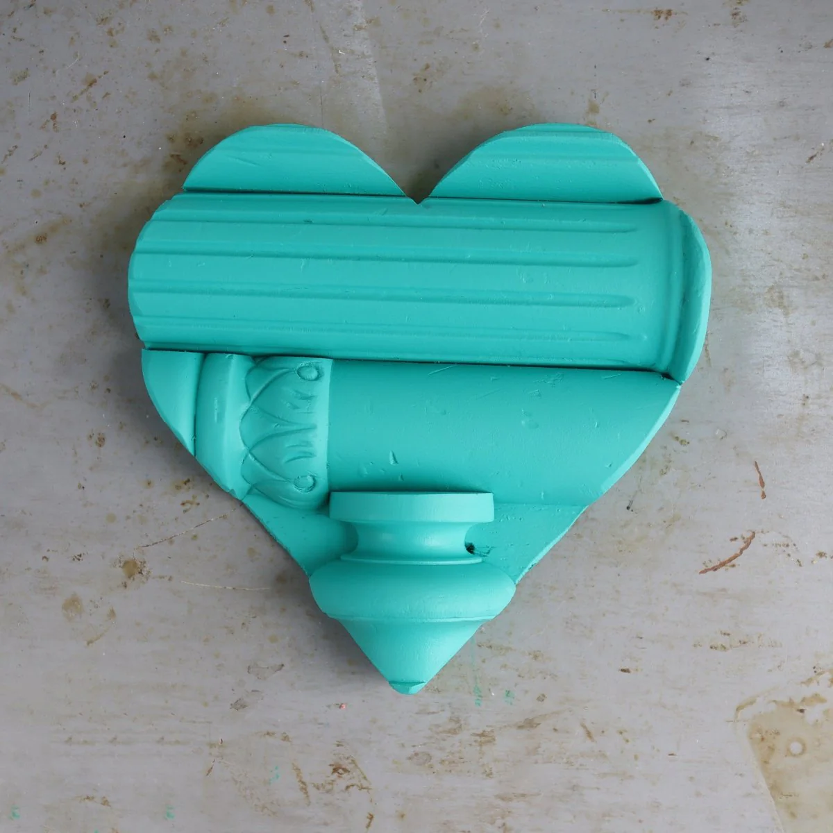 Reclaimed Piano Spindle Hearts - Image 15
