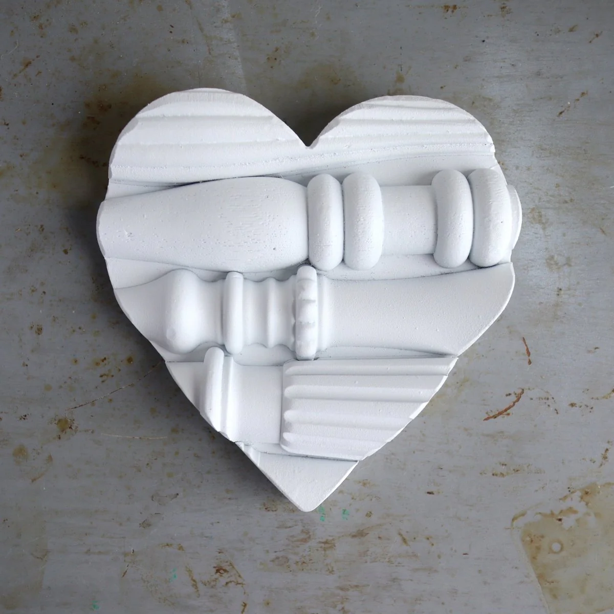 Reclaimed Piano Spindle Hearts - Image 9