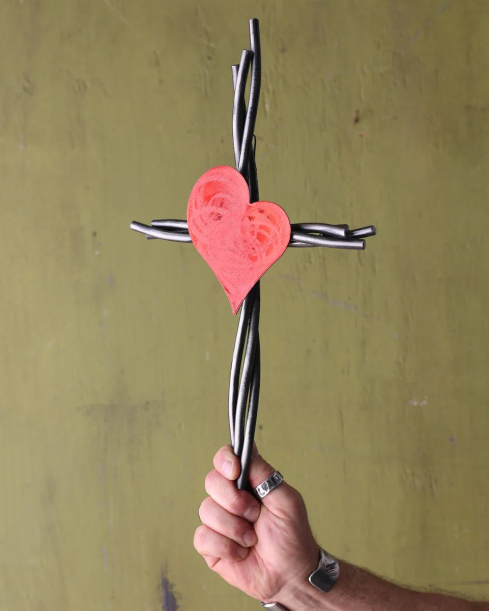 Radiant Heart Cross - A Symbol Of Light and Purpose. - Image 6