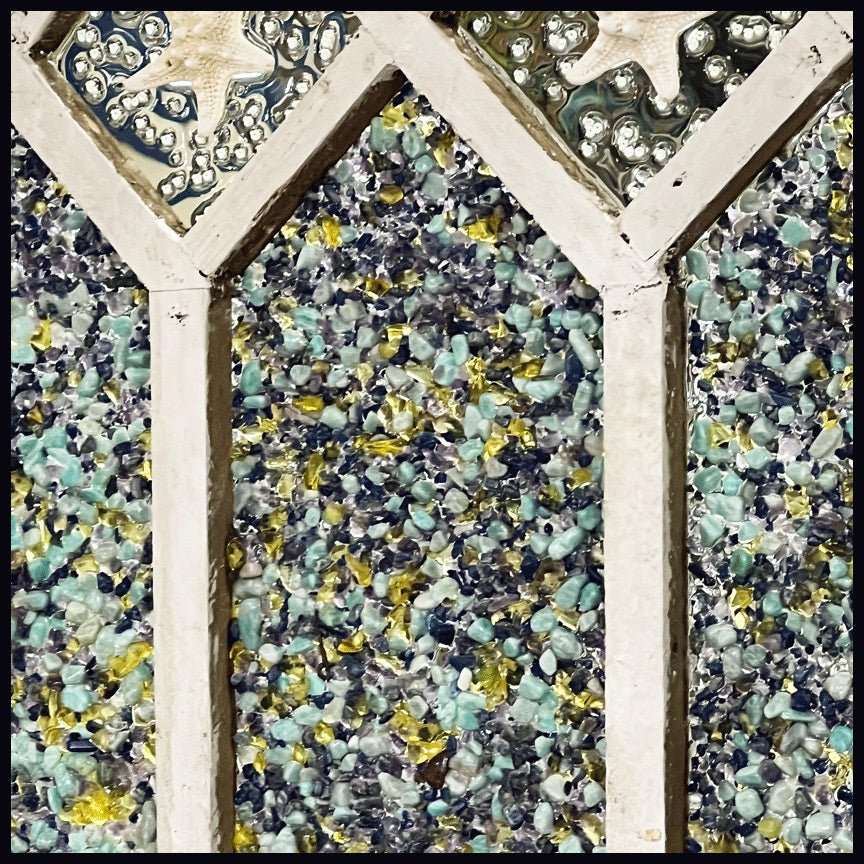 Starfish Resin Art Glass Window Decor - Image 4