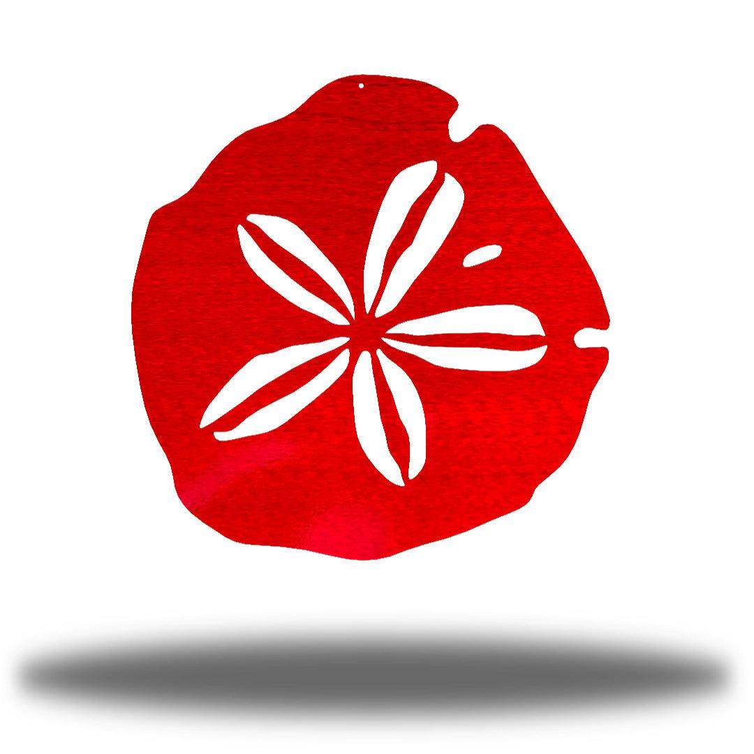 Sand Dollar Metal Wall Art Indoor Outdoor Steel Decor - Image 6