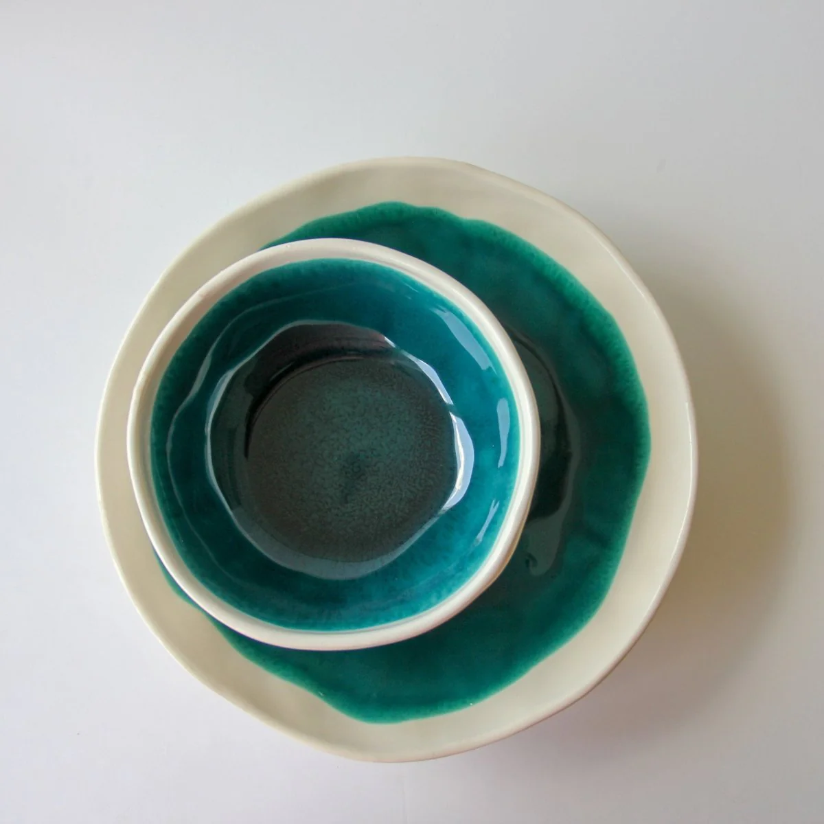 Small Artisan Organic Edge Bowls - Image 6