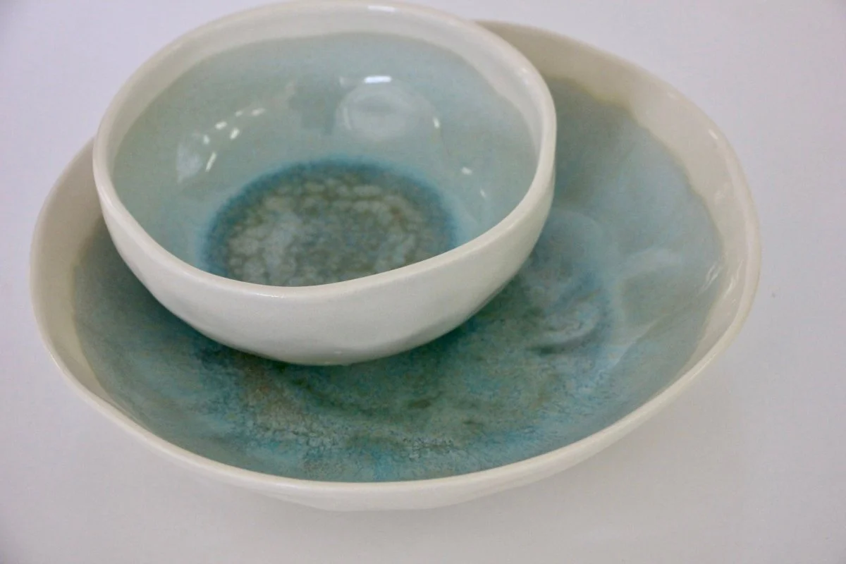 Small Artisan Organic Edge Bowls - Image 8
