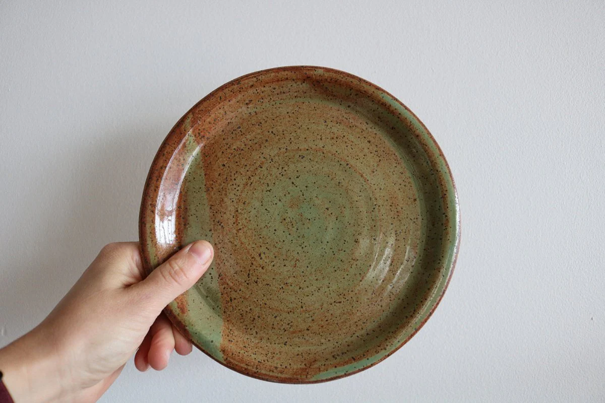 Small Handmade Earthenware Plate - Image 10