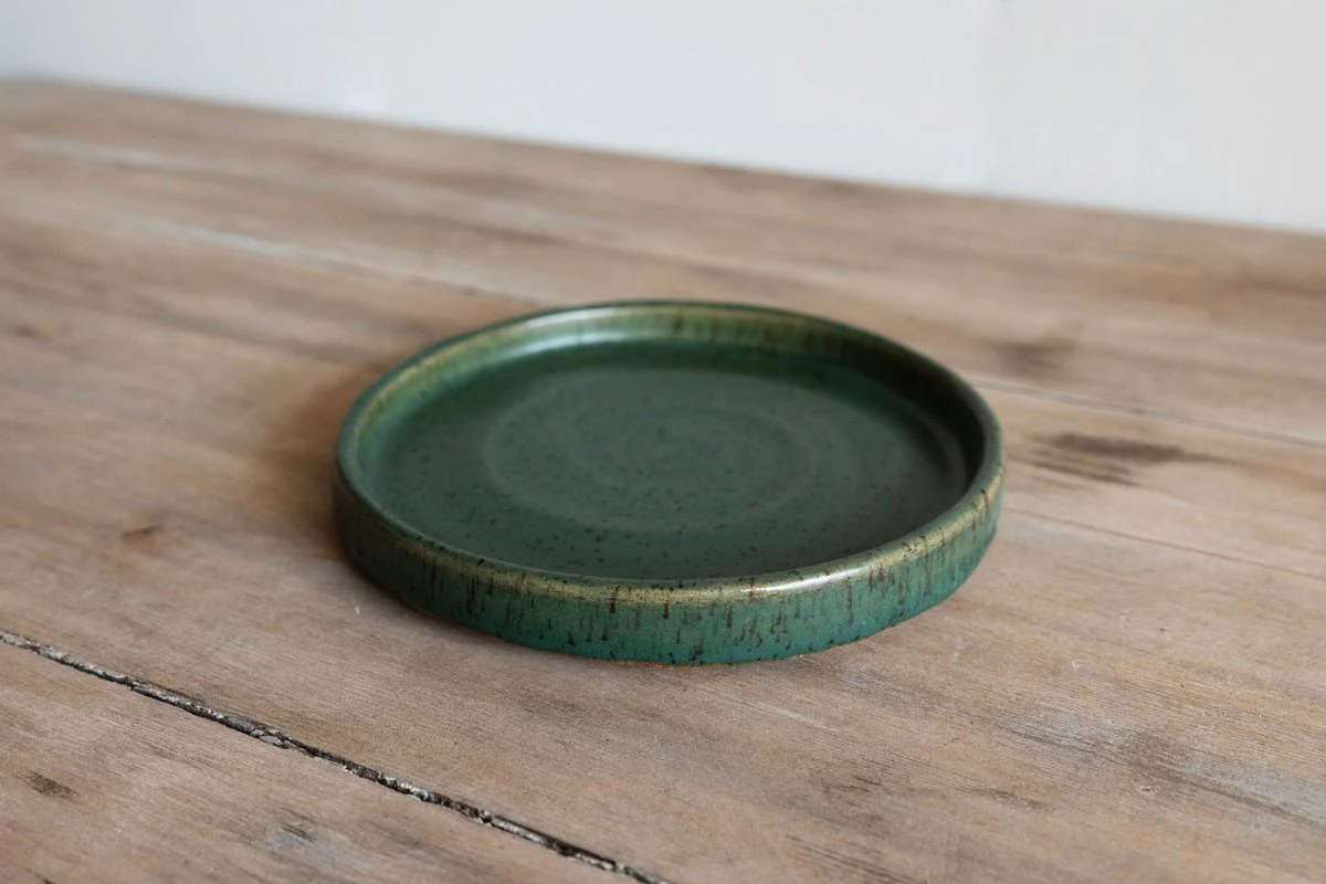 Small Handmade Earthenware Plate - Image 9