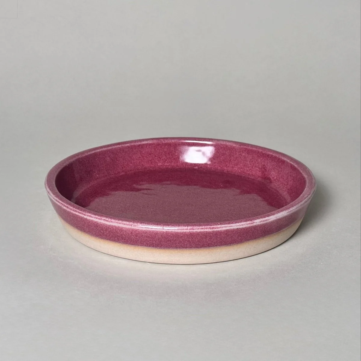 Snack Plate - 6" handmade and glazed - Image 4