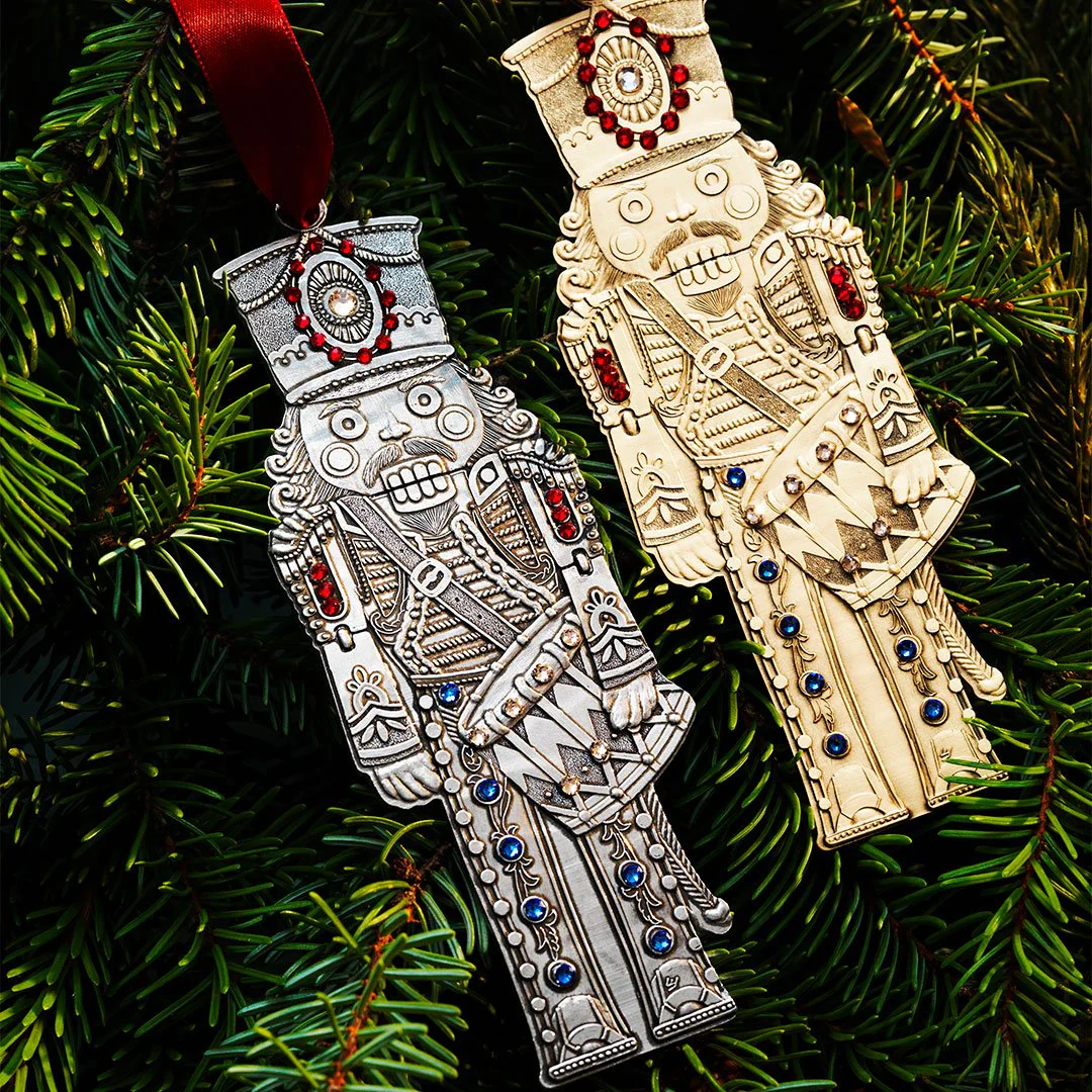 The Nutcracker Prince Drummer Ornament (Bronze) - Image 2