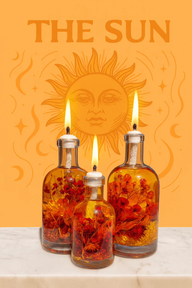 The Sun - Oil Candle - Image 2