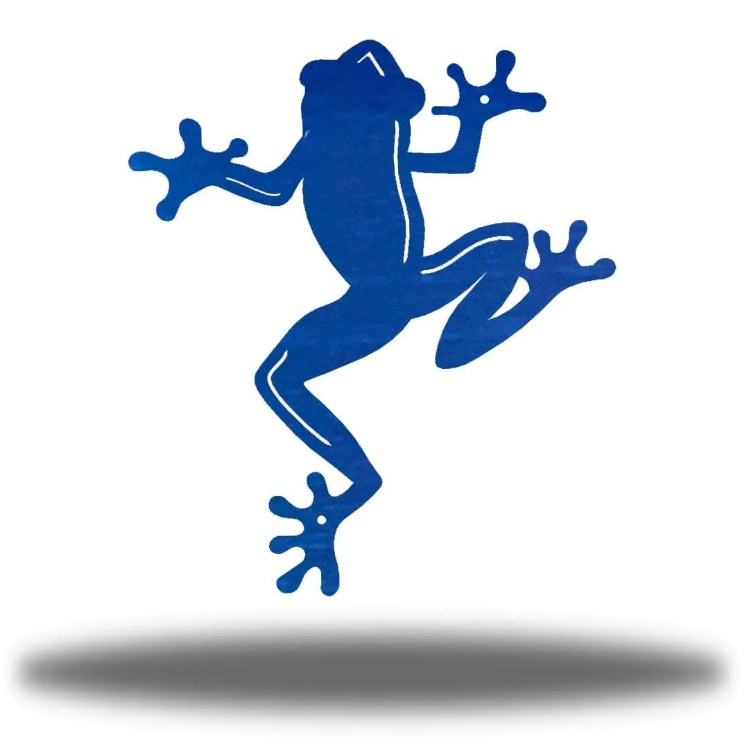 Tree Frog Metal Wall Art | Indoor or Outdoor Decor - Image 3