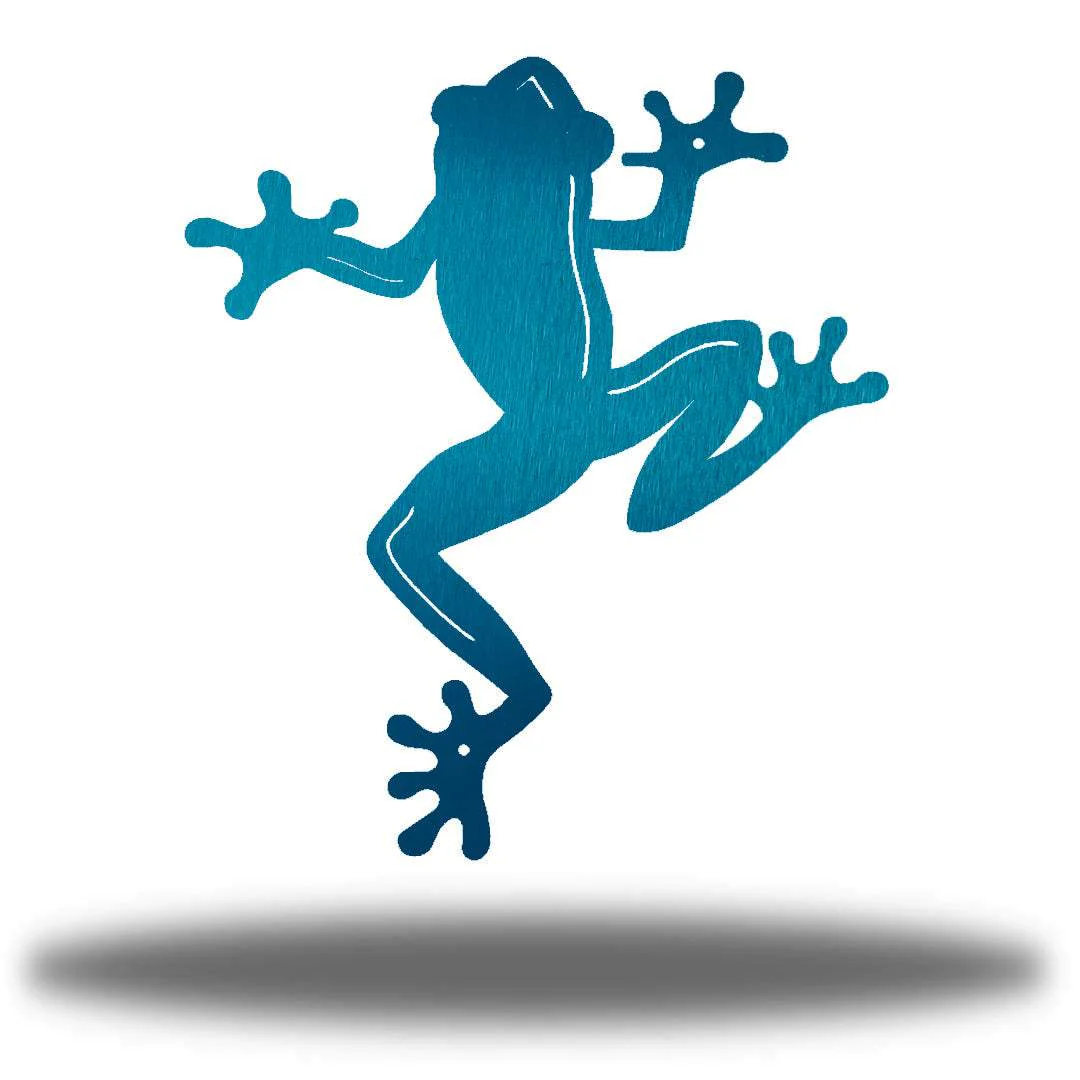 Tree Frog Metal Wall Art | Indoor or Outdoor Decor - Image 7