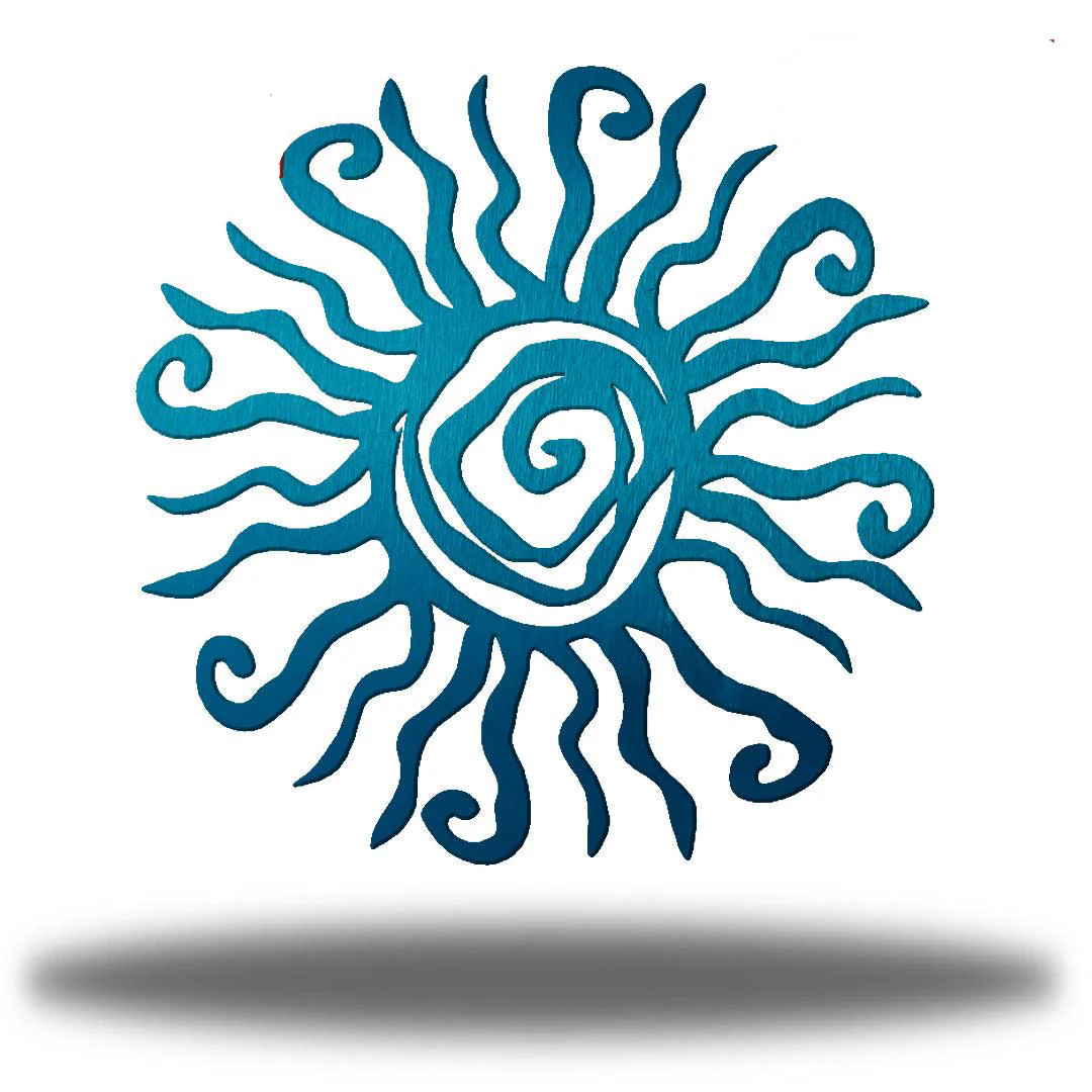 Wacky Sun Metal Wall Art Indoor Outdoor Steel Decor - Image 4