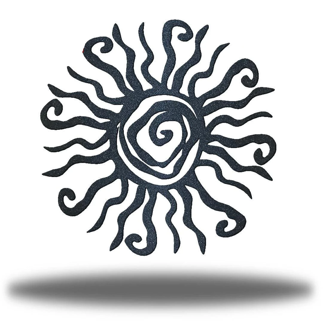 Wacky Sun Metal Wall Art Indoor Outdoor Steel Decor - Image 7