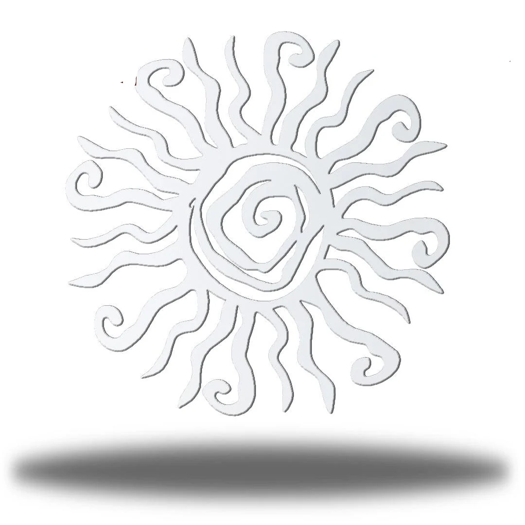 Wacky Sun Metal Wall Art Indoor Outdoor Steel Decor - Image 9