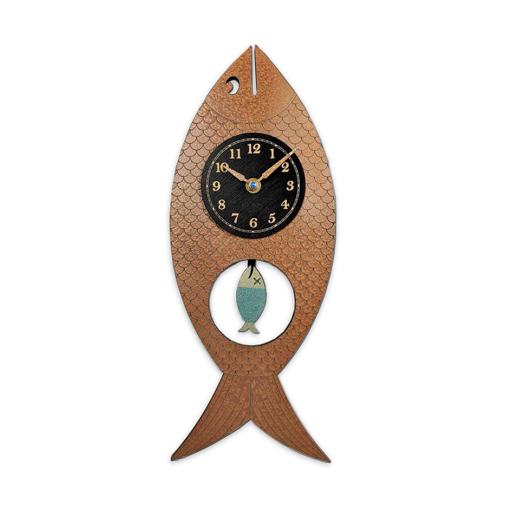 Wanda Fish Clock with Swinging Pendulum by Leonie Lacouette - Image 7