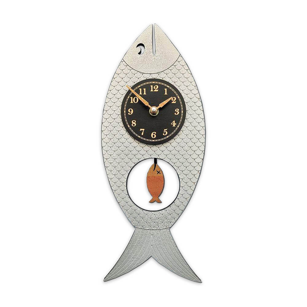 Wanda Fish Clock with Swinging Pendulum by Leonie Lacouette - Image 8
